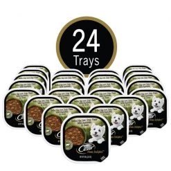 Cesar Home Delights Grilled New York Strip Flavor with Vegetables in Sauce Dog Food Trays -Brown's || Barkworthies || Cesar Sales 109800 PT2. SY630 V1621546384