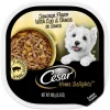 Cesar Home Delights Sausage Flavor with Egg & Cheese in Gravy Dog Food Trays