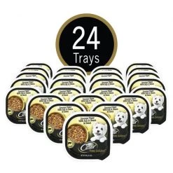 Cesar Home Delights Sausage Flavor with Egg & Cheese in Gravy Dog Food Trays -Brown's || Barkworthies || Cesar Sales 110518 PT2. SY630 V1619470635