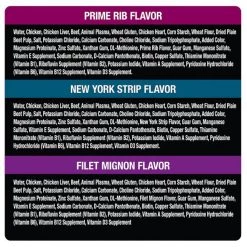 Cesar Filets in Gravy Beef Flavors Variety Pack Dog Food, 3.5-oz tray, case of 24 -Brown's || Barkworthies || Cesar Sales 110539 PT6. SY630 V1621547283