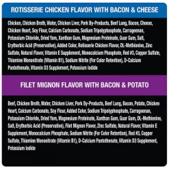 Cesar Loaf in Sauce Variety Pack Dog Food Trays, 3.5-oz, case of 24 -Brown's || Barkworthies || Cesar Sales 128531 PT3. SY630 V1621518210