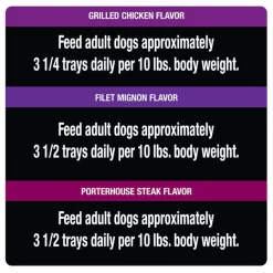 Cesar Classic Loaf in Sauce Variety Pack Dog Food Trays -Brown's || Barkworthies || Cesar Sales 128536 PT8. SY630 V1621517288