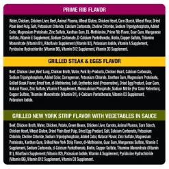 Cesar Steak Lovers Variety Pack Dog Food Trays -Brown's || Barkworthies || Cesar Sales 128539 PT3. SY630 V1621545776