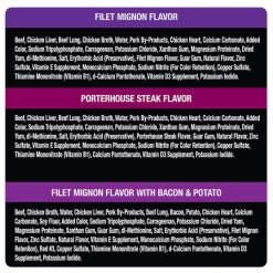 Cesar Steak Lovers Variety Pack Dog Food Trays -Brown's || Barkworthies || Cesar Sales 128539 PT4. SY630 V1621547846