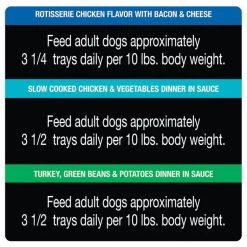 Cesar Poultry Lover's Variety Pack Wet Dog Food Dog Food Trays -Brown's || Barkworthies || Cesar Sales 128541 PT7. SY630 V1621516997