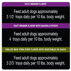 Cesar Steak & Poultry Lovers Variety Pack Dog Food Trays -Brown's || Barkworthies || Cesar Sales 128543 PT8. SY630 V1621517274