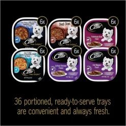 Cesar Home Delights & Classic Loaf in Sauce Variety Pack Dog Food Trays -Brown's || Barkworthies || Cesar Sales 138487 PT2. SY630 V1621517886