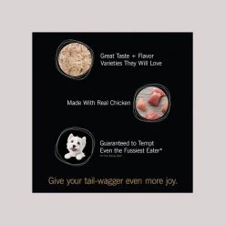 Cesar Simply Crafted Chicken Limited-Ingredient Wet Dog Food Topper -Brown's || Barkworthies || Cesar Sales 141019 PT5. SY630 V1614955910