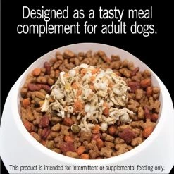 Cesar Simply Crafted Chicken, Carrots, Barley & Spinach Limited-Ingredient Wet Dog Food Topper -Brown's || Barkworthies || Cesar Sales 141024 PT4. SY630 V1614894715