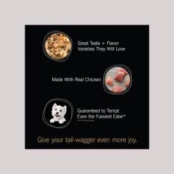 Cesar Simply Crafted Variety Pack Chicken & Chicken, Carrots & Green Beans Limited-Ingredient Wet Dog Food Topper 14 Cesar Simply Crafted Variety Pack Chicken & Chicken, Carrots & Green Beans Limited-Ingredient Wet Dog Food Topper -Brown's || Barkworthies || Cesar Sales 141033 PT5. SY630 V1614955584