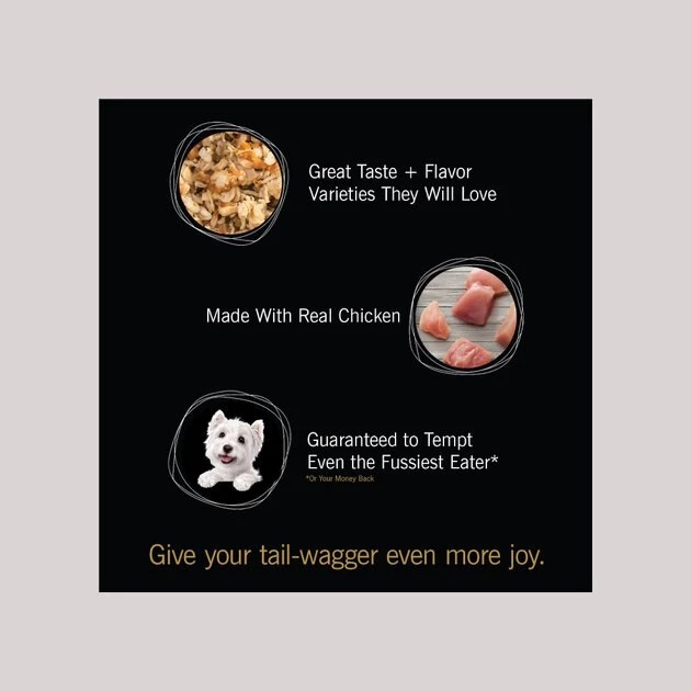 Cesar Simply Crafted Variety Pack Chicken & Chicken, Carrots & Green Beans Limited-Ingredient Wet Dog Food Topper 6 Cesar Simply Crafted Variety Pack Chicken & Chicken, Carrots & Green Beans Limited-Ingredient Wet Dog Food Topper - Image 6