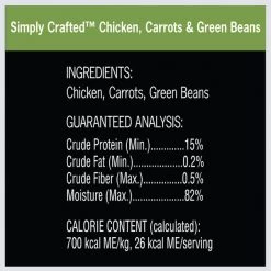 Cesar Simply Crafted Variety Pack Chicken & Chicken, Carrots & Green Beans Limited-Ingredient Wet Dog Food Topper 16 Cesar Simply Crafted Variety Pack Chicken & Chicken, Carrots & Green Beans Limited-Ingredient Wet Dog Food Topper -Brown's || Barkworthies || Cesar Sales 141033 PT7. SY630 V1614955882