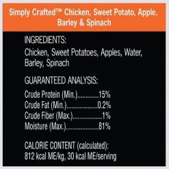 Cesar Simply Crafted Variety Pack Chicken, Carrots, Potatoes & Peas & Chicken, Sweet Potato, Apple, Barley & Spinach Limited-Ingredient Wet Dog Food Topper 16 Cesar Simply Crafted Variety Pack Chicken, Carrots, Potatoes & Peas & Chicken, Sweet Potato, Apple, Barley & Spinach Limited-Ingredient Wet Dog Food Topper -Brown's || Barkworthies || Cesar Sales 141035 PT7. SY630 V1614955608