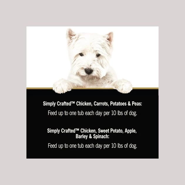 Cesar Simply Crafted Variety Pack Chicken, Carrots, Potatoes & Peas & Chicken, Sweet Potato, Apple, Barley & Spinach Limited-Ingredient Wet Dog Food Topper 9 Cesar Simply Crafted Variety Pack Chicken, Carrots, Potatoes & Peas & Chicken, Sweet Potato, Apple, Barley & Spinach Limited-Ingredient Wet Dog Food Topper - Image 9