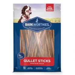 Brown's || Barkworthies || Cesar Sales 51 Barkworthies 6" Gullet Stick Dog Treats