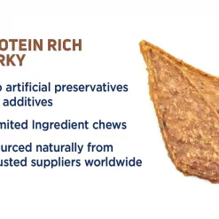 Barkworthies Turkey Jerky Recipe with Pumpkin, Sweet Potato & Carrot Blend Dog Treats -Brown's || Barkworthies || Cesar Sales 148986 PT6. SY630 V1551372804