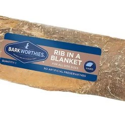Barkworthies Ribs in a Blanket Dog Chew