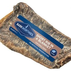 Barkworthies Short Rib in a Blanket Dog Chew