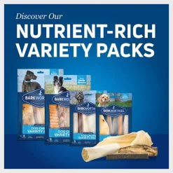 Barkworthies Puppy Variety Pack Natural Dog Chews -Brown's || Barkworthies || Cesar Sales 149007 PT6. SY630 V1550071401
