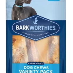Barkworthies Large Breed Variety Pack Natural Dog Chews