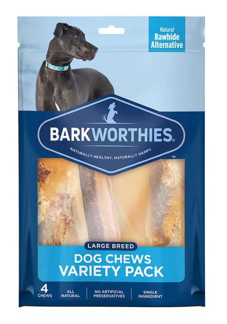 Barkworthies Large Breed Variety Pack Natural Dog Chews 1 Barkworthies Large Breed Variety Pack Natural Dog Chews