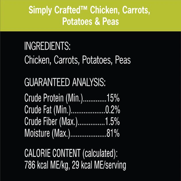 Cesar Simply Crafted Variety Pack Chicken, Carrots, Potatoes & Peas, & Beef, Chicken, Purple Potatoes, Green Beans & Red Rice Wet Dog Food Topper 7 Cesar Simply Crafted Variety Pack Chicken, Carrots, Potatoes & Peas, & Beef, Chicken, Purple Potatoes, Green Beans & Red Rice Wet Dog Food Topper - Image 7