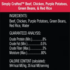 Cesar Simply Crafted Variety Pack Chicken, Carrots, Potatoes & Peas, & Beef, Chicken, Purple Potatoes, Green Beans & Red Rice Wet Dog Food Topper 16 Cesar Simply Crafted Variety Pack Chicken, Carrots, Potatoes & Peas, & Beef, Chicken, Purple Potatoes, Green Beans & Red Rice Wet Dog Food Topper -Brown's || Barkworthies || Cesar Sales 156811 PT7. SY630 V1617893854