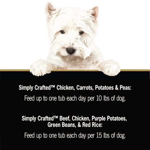 Cesar Simply Crafted Variety Pack Chicken, Carrots, Potatoes & Peas, & Beef, Chicken, Purple Potatoes, Green Beans & Red Rice Wet Dog Food Topper 9 Cesar Simply Crafted Variety Pack Chicken, Carrots, Potatoes & Peas, & Beef, Chicken, Purple Potatoes, Green Beans & Red Rice Wet Dog Food Topper - Image 9