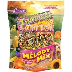 Brown's Tropical Carnival Melody Mix Small Bird Treat