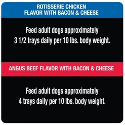 Cesar Bacon Feast Loaf & Topper Multipack Wet Dog Food Trays -Brown's || Barkworthies || Cesar Sales 159229 PT7. SY630 V1593007035