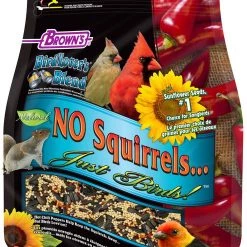 Brown's Bird Lover's Blend No Squirrels Just Birds Sunflower Seed Wild Bird Food