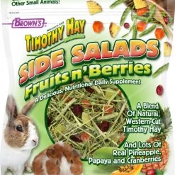 Brown's Timothy Hay Side Salads Fruits n' Berries Small Animal Food