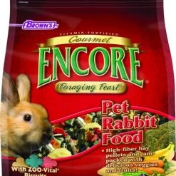 Brown's || Barkworthies || Cesar Sales 9 Brown's Encore Gourmet Foraging Feast Pet Rabbit Food