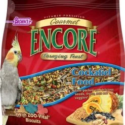 Brown's Encore Gourmet Foraging Feast Cockatiel Food