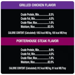 Cesar Backyard Cookout Variety Pack Grilled Chicken Flavor & Porterhouse Steak Flavor Wet Dog Food -Brown's || Barkworthies || Cesar Sales 203368 PT7. SY630 V1621519109