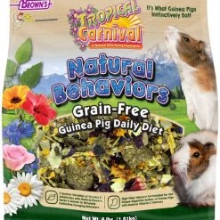 Brown's Tropical Carnival Natural Behaviors Grain-Free Daily Diet Guinea Pig Food, 4-lb bag