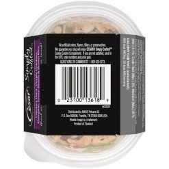 Cesar Simply Crafted Chicken, Duck, Purple Potatoes, Pumpkin, Green Beans & Brown Rice Wet Dog Food Meal Topper, 1.3-oz tray, case of 10 -Brown's || Barkworthies || Cesar Sales 265562 PT3. SY630 V1609804664