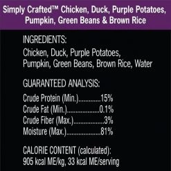 Cesar Simply Crafted Variety Pack Wet Dog Food Meal Topper, 1.3-oz tray, case of 8 -Brown's || Barkworthies || Cesar Sales 265564 PT6. SY630 V1609803778