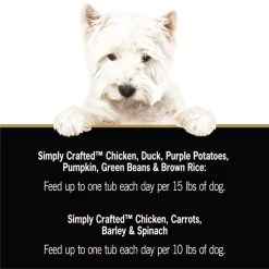 Cesar Simply Crafted Variety Pack Wet Dog Food Meal Topper, 1.3-oz tray, case of 8 -Brown's || Barkworthies || Cesar Sales 265564 PT8. SY630 V1609810068