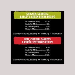 Cesar Wholesome Bowls Chicken, Carrots, Barley, Green Beans & Beef, Chicken, Carrots, Potatoes Variety Pack Wet Dog Food, 3-oz tray, case of 12 -Brown's || Barkworthies || Cesar Sales 269181 PT7. SY630 V1613431027