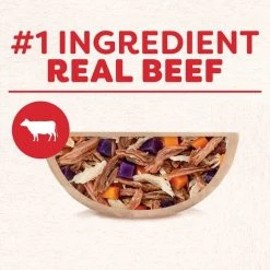 Cesar Wholesome Bowls Beef, Chicken, Potatoes & Carrots Recipe Wet Dog Food, 3-oz tray, case of 10 -Brown's || Barkworthies || Cesar Sales 269189 PT2. SY630 V1612565544