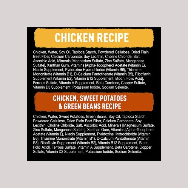Cesar Wholesome Bowls Chicken Recipe & Chicken, Sweet Potato, Green Beans Recipe Variety Pack Wet Dog Food, 3-oz tray, case of 12 6 Cesar Wholesome Bowls Chicken Recipe & Chicken, Sweet Potato, Green Beans Recipe Variety Pack Wet Dog Food, 3-oz tray, case of 12 - Image 6