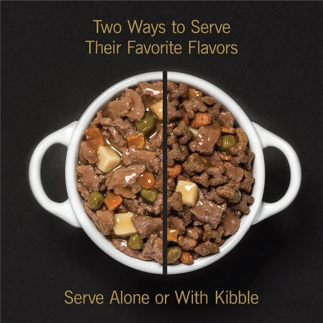 Cesar Home Delights Braised Rib Flavor With Carrots & Peas in Sauce Wet Dog Food, 3.5-oz tray, case of 24 5 Cesar Home Delights Braised Rib Flavor With Carrots & Peas in Sauce Wet Dog Food, 3.5-oz tray, case of 24 - Image 5