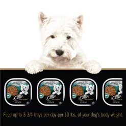 Cesar Home Delights Braised Rib Flavor With Carrots & Peas in Sauce Wet Dog Food, 3.5-oz tray, case of 24 17 Cesar Home Delights Braised Rib Flavor With Carrots & Peas in Sauce Wet Dog Food, 3.5-oz tray, case of 24 -Brown's || Barkworthies || Cesar Sales 271280 PT8. SY630 V1619470703