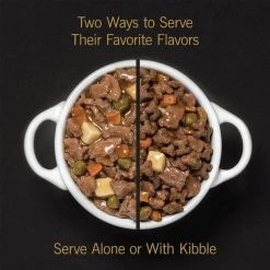 Cesar Home Delights BBQ Chicken Flavor & Braised Rib Flavor Variety Pack Wet Dog Food, 3.5-oz tray, case of 24 -Brown's || Barkworthies || Cesar Sales 271282 PT3. SY630 V1619469818