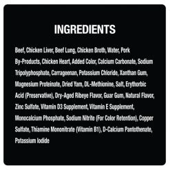 Cesar Dry-Aged Ribeye Flavor Classic Loaf in Sauce Wet Dog Food, 3.5-oz tray, case of 24 15 Cesar Dry-Aged Ribeye Flavor Classic Loaf in Sauce Wet Dog Food, 3.5-oz tray, case of 24 -Brown's || Barkworthies || Cesar Sales 271286 PT6. SY630 V1611959257