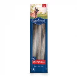 Barkworthies Snapsticks Grain-Free Dog Treats, 3 count