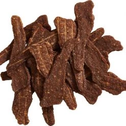 Cesar||Bones & Chews Cesar Steak Lovers Food Trays + Bones & Chews All Natural Grain-Free Jerky Made with Real Beef Dog Treats -Brown's || Barkworthies || Cesar Sales 292844 PT6. SY630 V1619989646