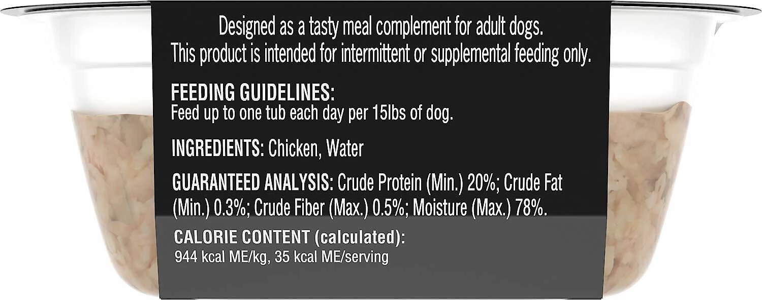 Cesar Simply Crafted Chicken, Sweet Potato, Apple, Barley & Spinach Limited-Ingredient + Chicken Limited-Ingredient Wet Dog Food Topper 7 Cesar Simply Crafted Chicken, Sweet Potato, Apple, Barley & Spinach Limited-Ingredient + Chicken Limited-Ingredient Wet Dog Food Topper - Image 7