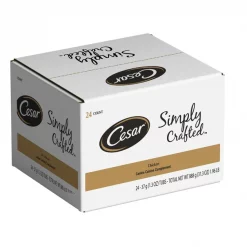 Cesar Simply Crafted Chicken Cuisine Complement Adult Wet Dog Food, 1.3-oz tubs, case of 24 -Brown's || Barkworthies || Cesar Sales 358219 PT2. SY630 V1641501989